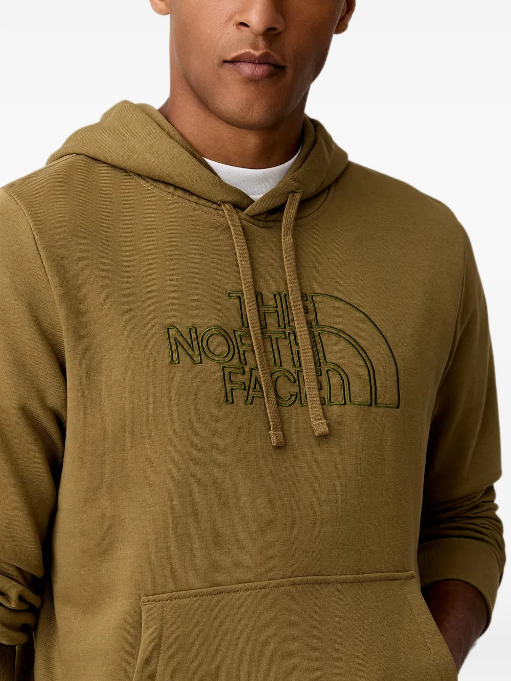 The North Face Drew Peak Light hoodie met trekkoord en geborduurd logo Groen
