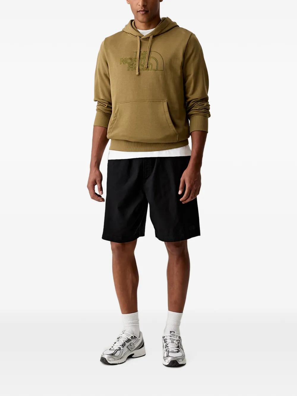 The North Face Drew Peak Light hoodie met trekkoord en geborduurd logo Groen