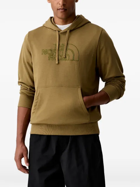 The North Face Drew Peak Light logo-embroidered drawstring hoodie