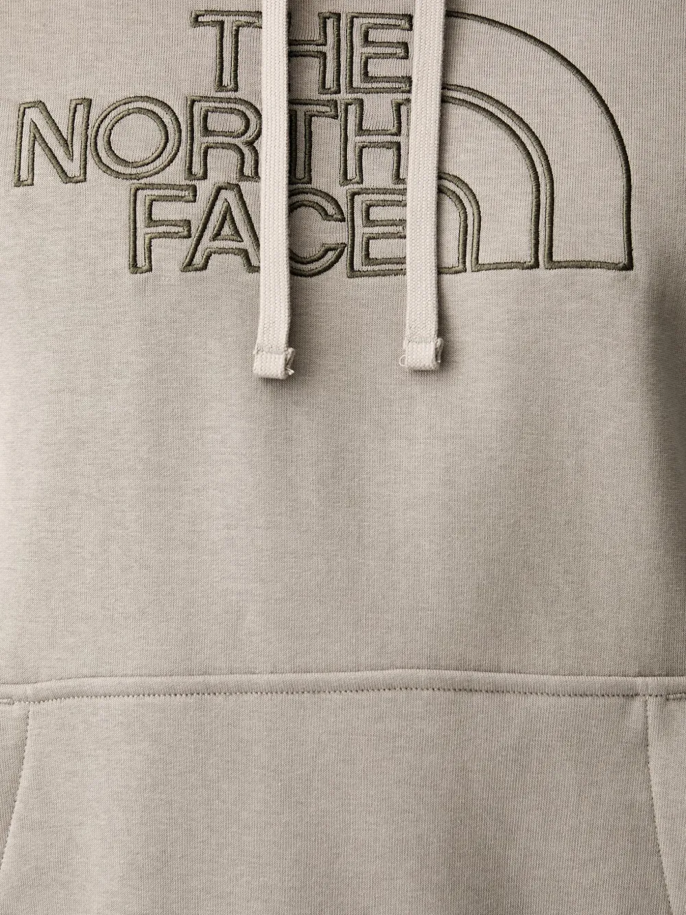 The North Face Drew Peak Light hoodie met trekkoord en geborduurd logo Grijs