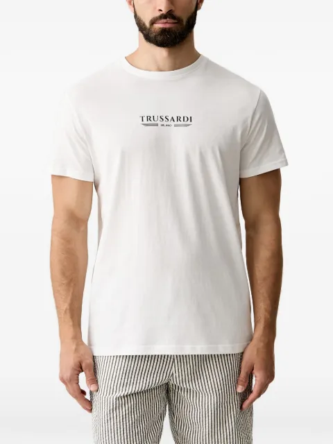 Trussardi logo-print cotton T-shirt
