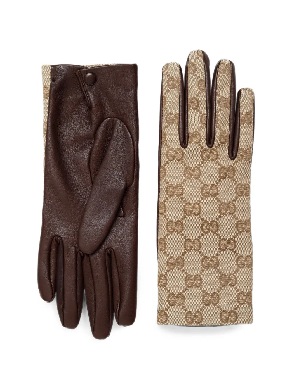Gucci GG Supreme handschoenen Bruin