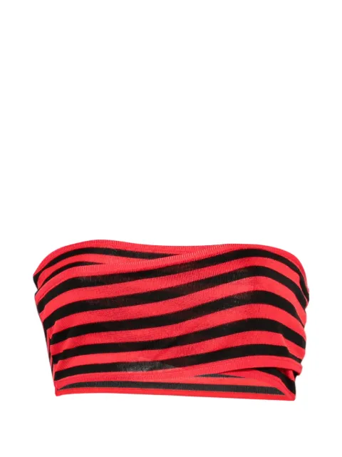 Celine Pre-Owned 2000s striped crop top