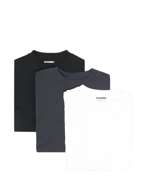 JIL SANDER+ logo-patch T-shirt (set of three)