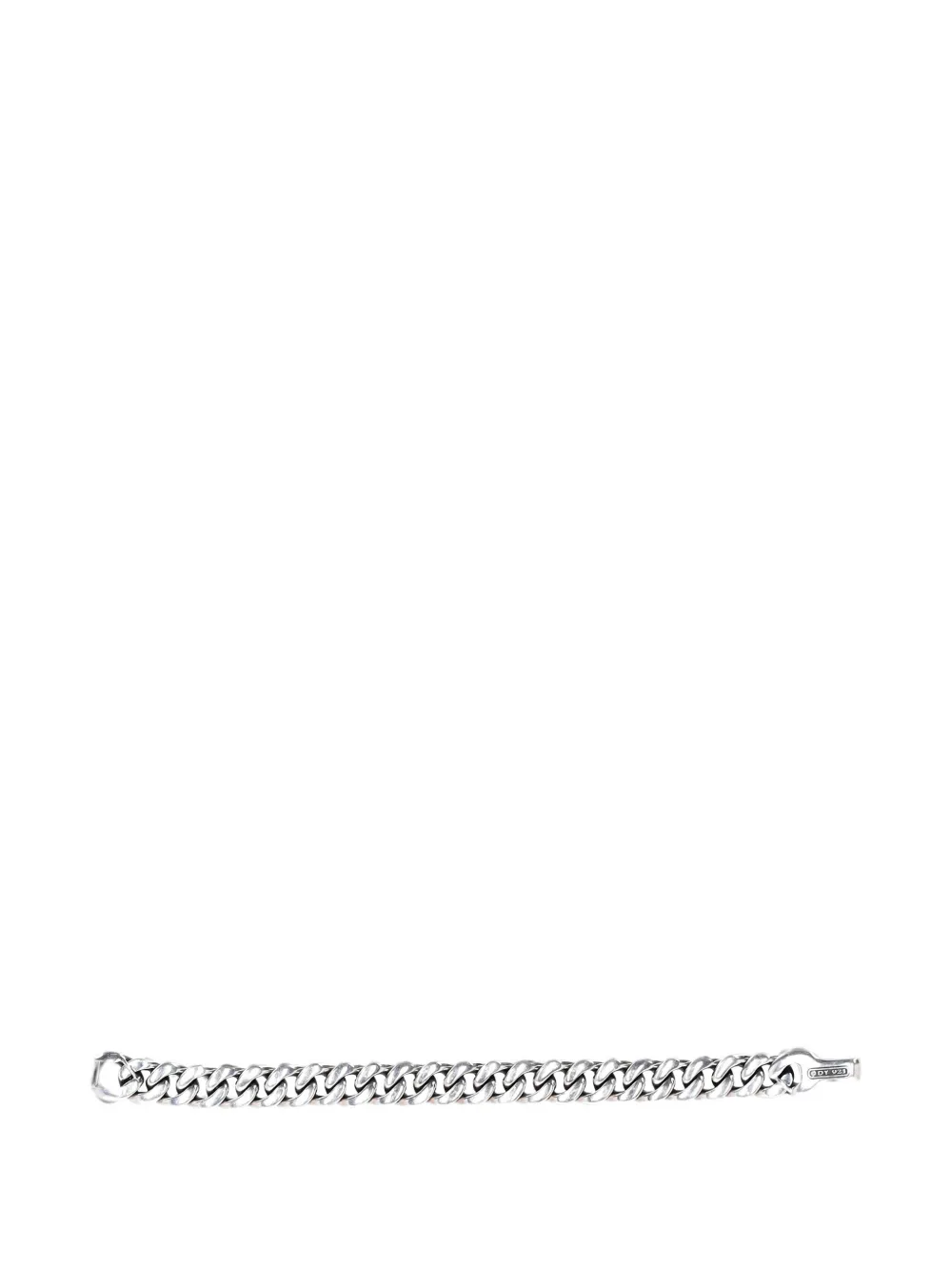 David Yurman Pre-Owned Curb Chain diamond bracelet - Argento