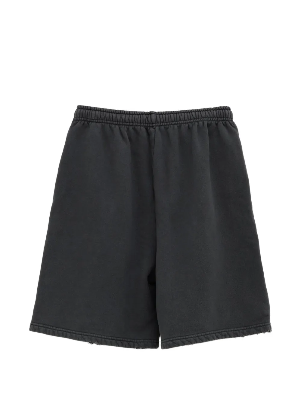Willy Chavarria Plaza graphic-print track shorts Zwart