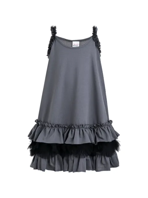 Sweet Cactus ruffle-trim tiered dress