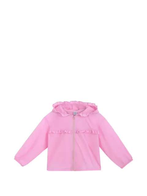 Mimi Tutu ruffled hooded jacket