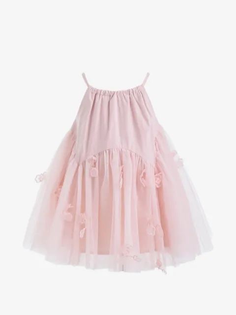 Mimi Tutu Mirelle petal-embellished tulle dress