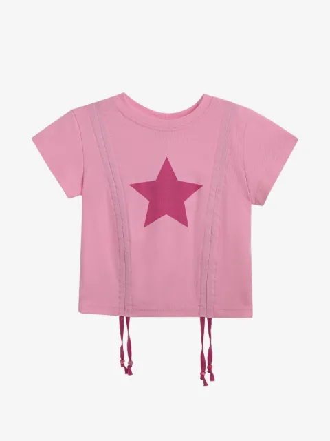 Mimi Tutu t-shirt imprimé à lien de resserrage