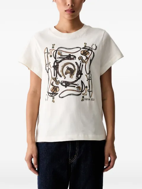 FARM Rio graphic-print T-shirt