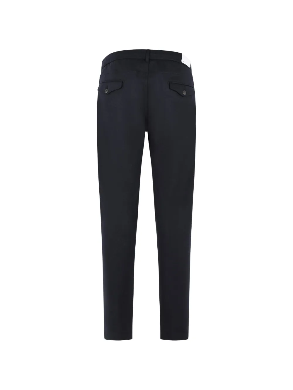 Eleventy Plooibroek met trekkoord Blauw