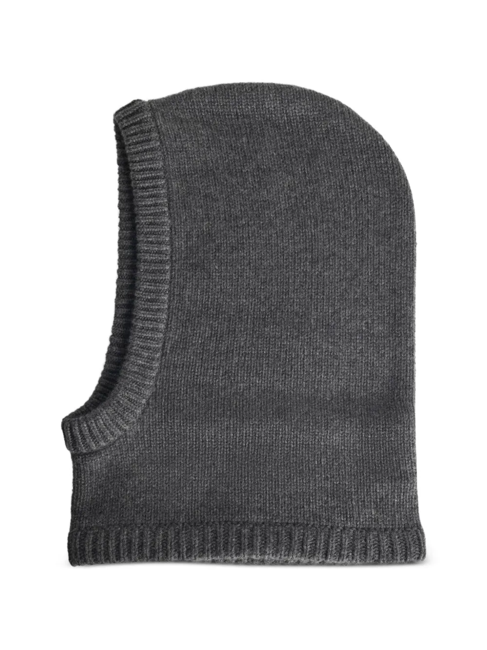 Lisa Yang Astri ribbed balaclava hat - Grigio