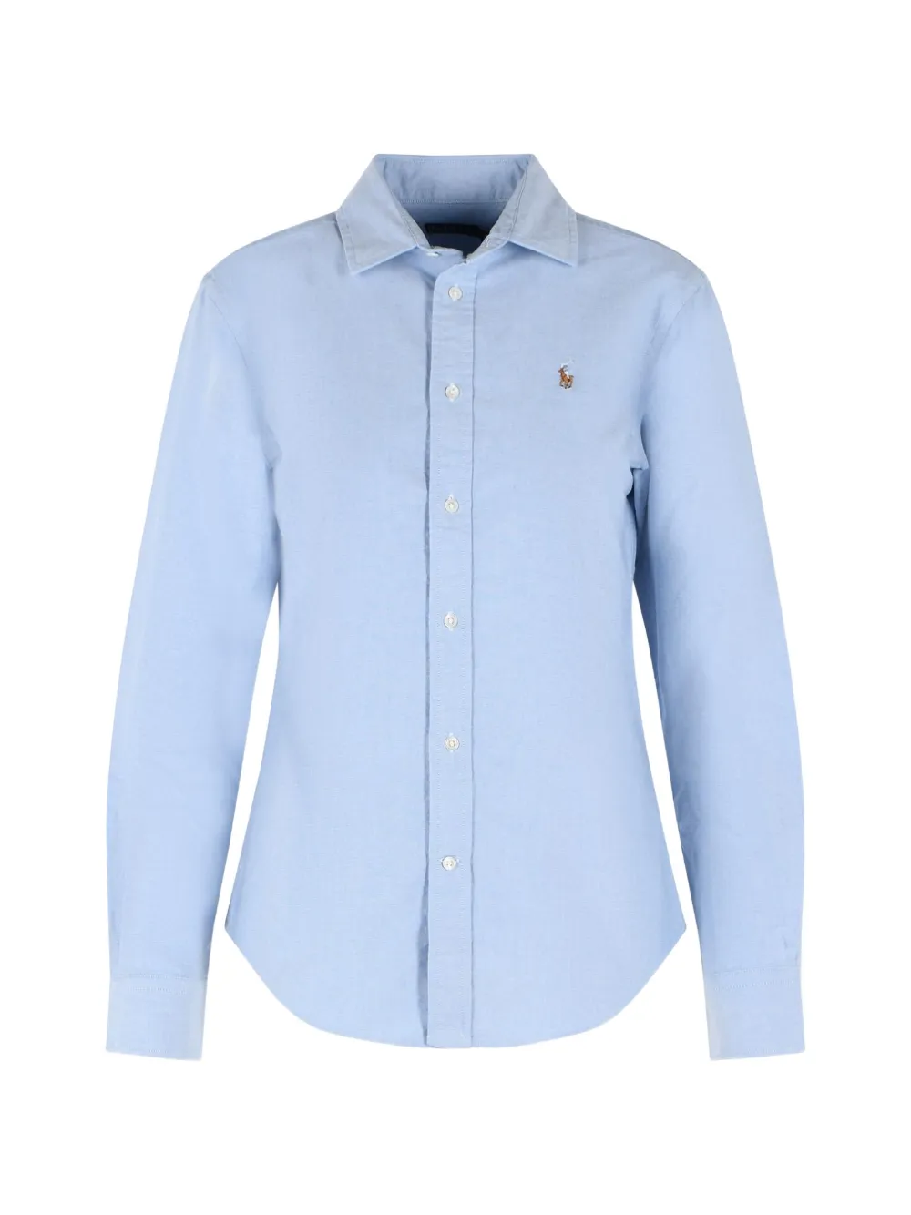 Polo Ralph Lauren logo-embroidery shirt - Blu