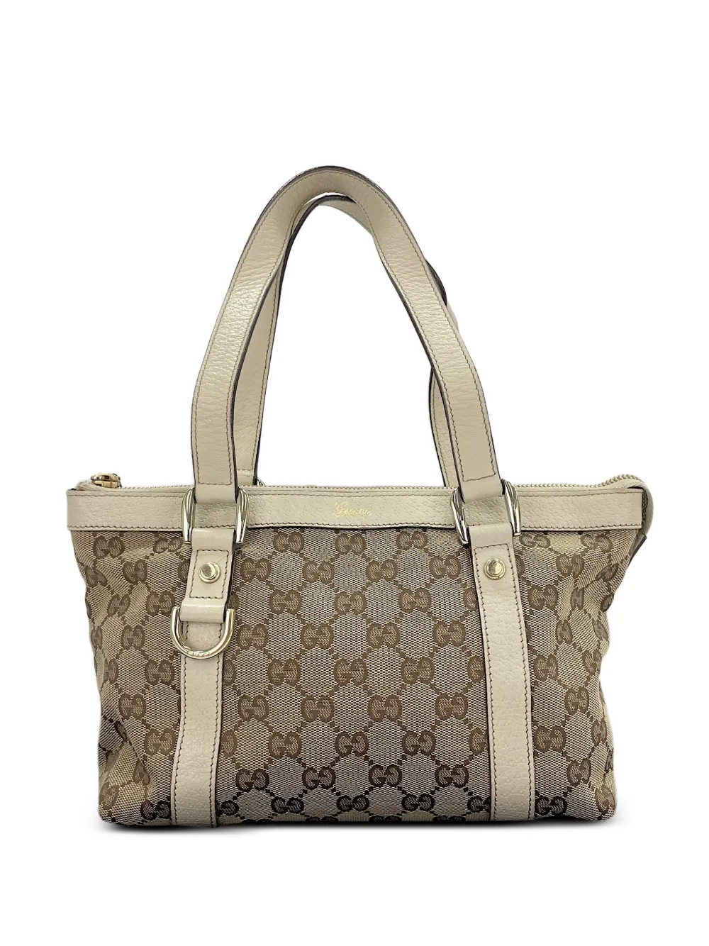 Gucci Pre-Owned 2010s GG canvas handbag - Nude