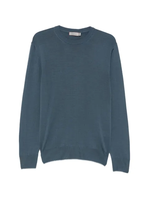 Canali jersey de lana con cuello redondo