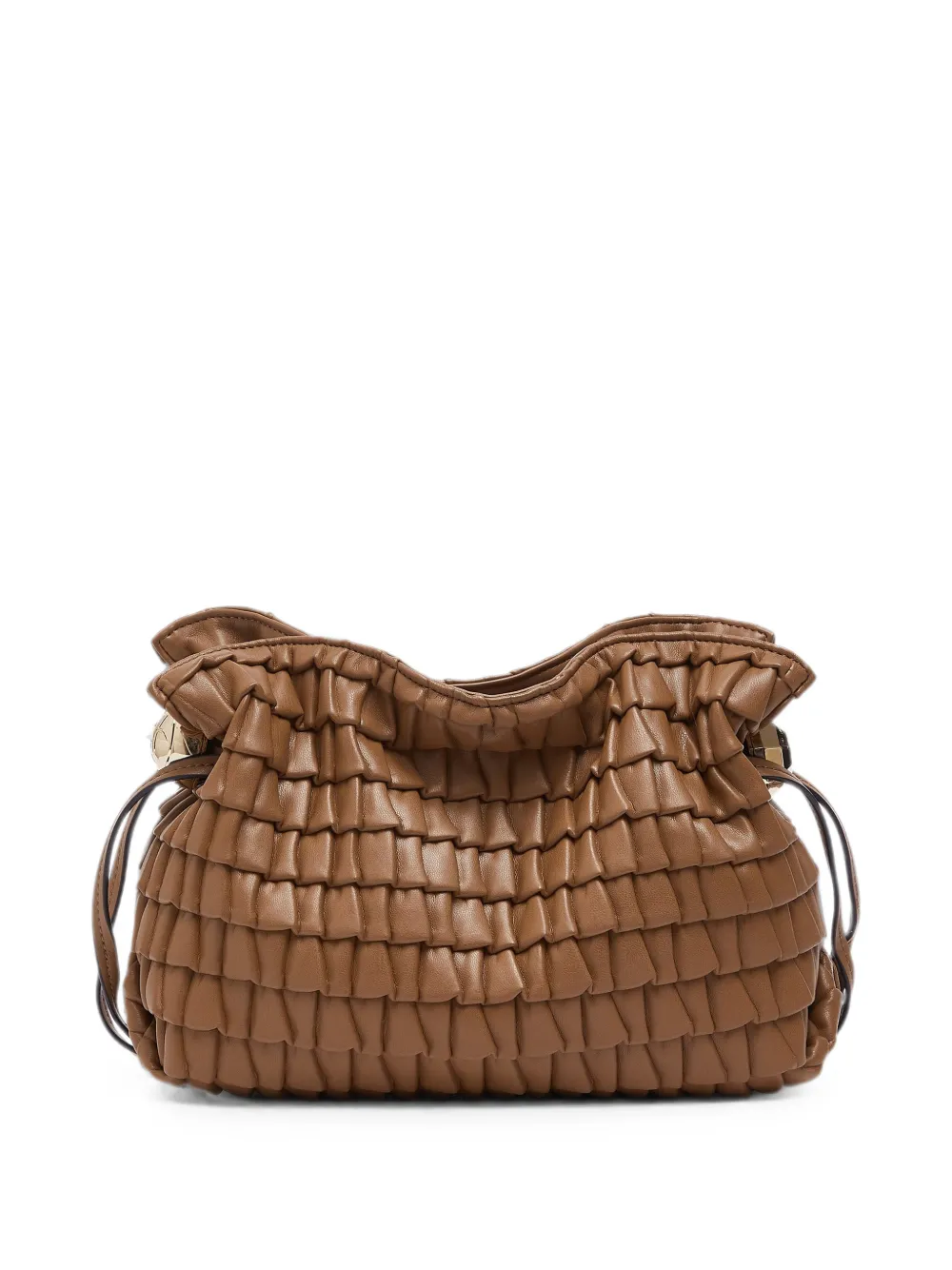 LIU JO Kleine Riccy tas met reliëf Bruin