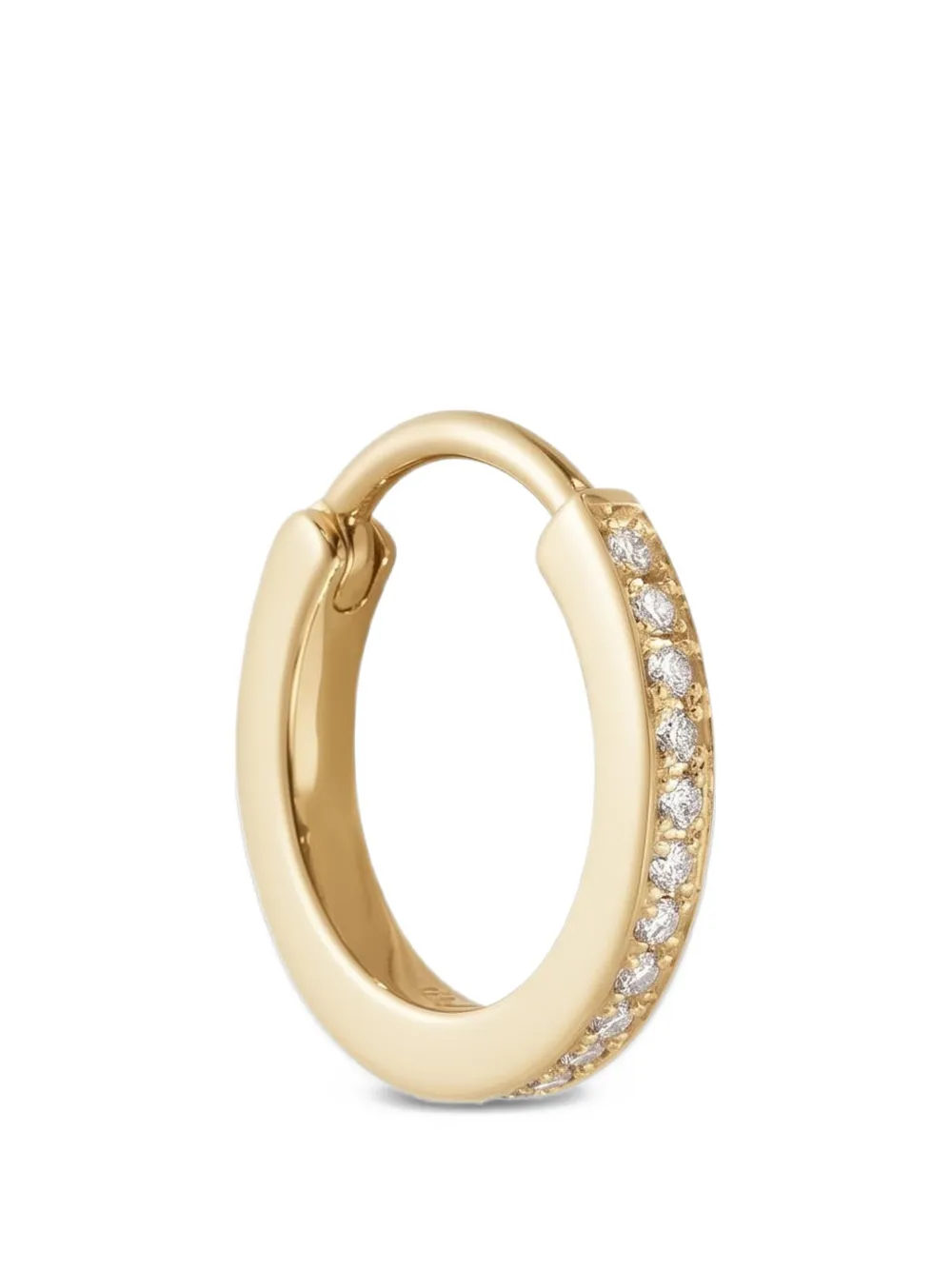 Sophie Bille Brahe Orecchino a cerchio Daisy con diamanti - Oro