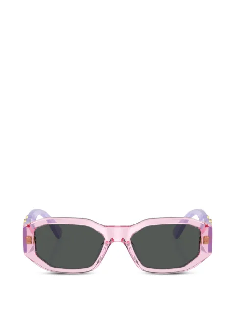 Versace Kids Medusa Biggie geometric-frame sunglasses