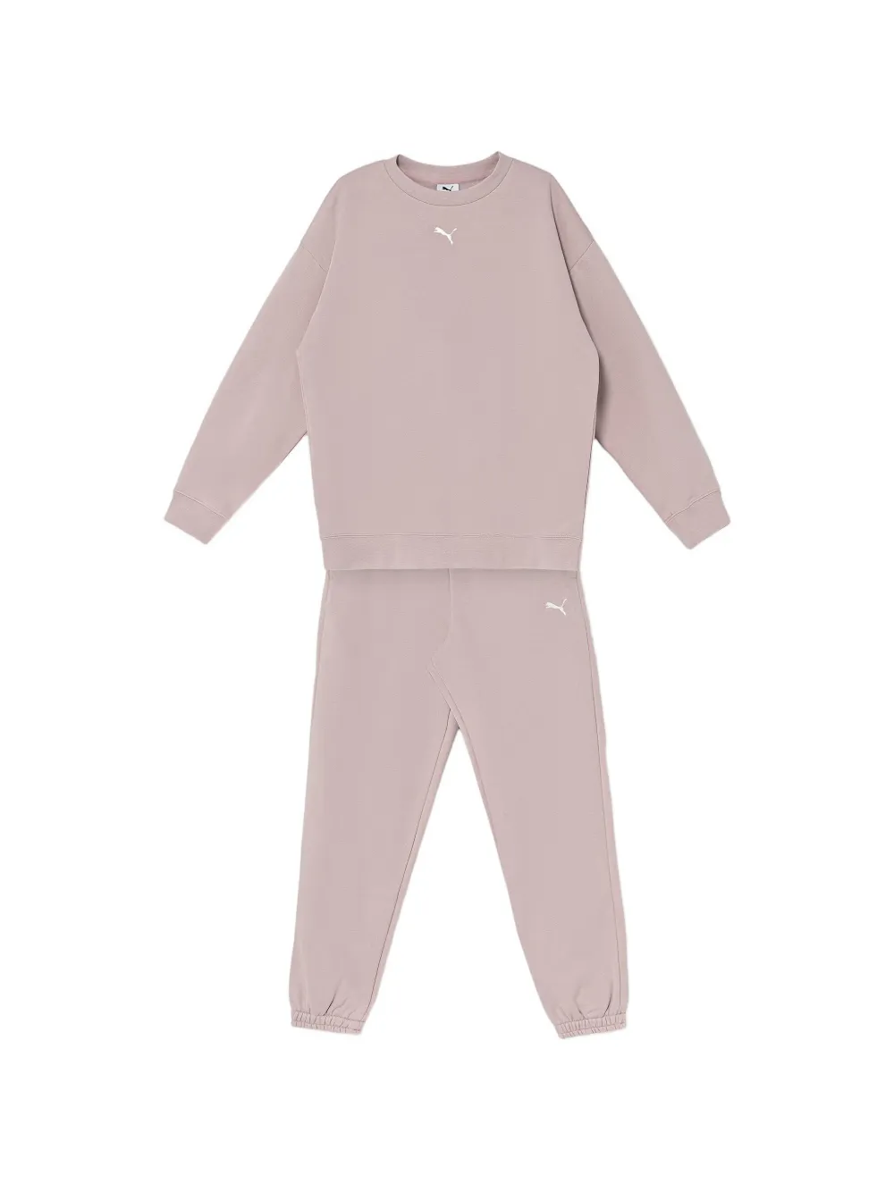 Puma Kids logo-detailt tracksuit - Rosa