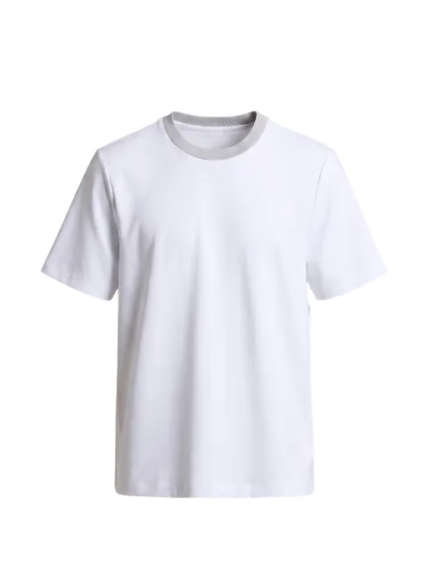 Peserico contrast-trim T-shirt