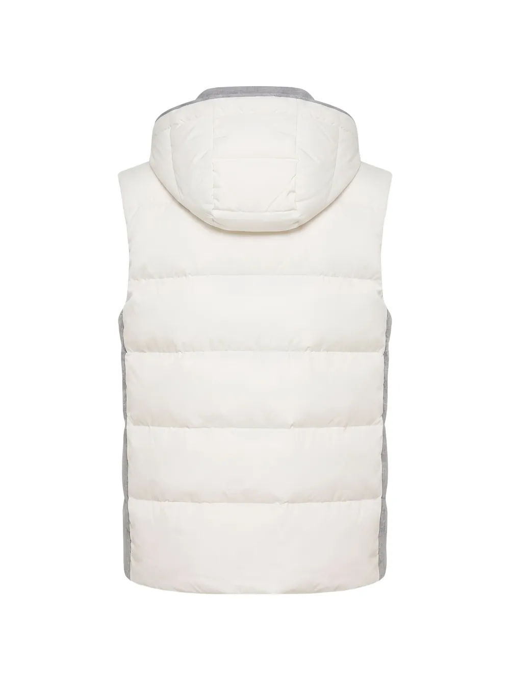 Peserico Bodywarmer met capuchon Wit