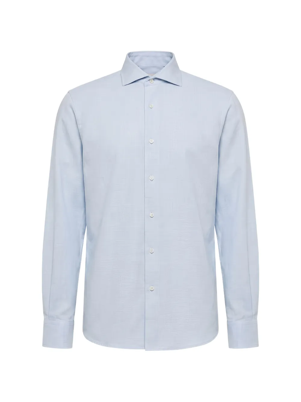 Peserico long-sleeve cotton shirt - Blau