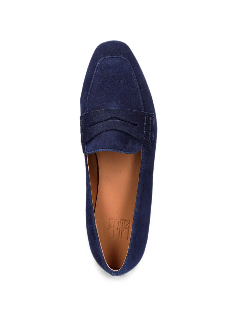 BILLI BI A9400 suede penny loafers Blauw