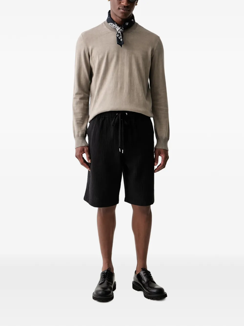 AllSaints Taiko bermuda shorts Zwart