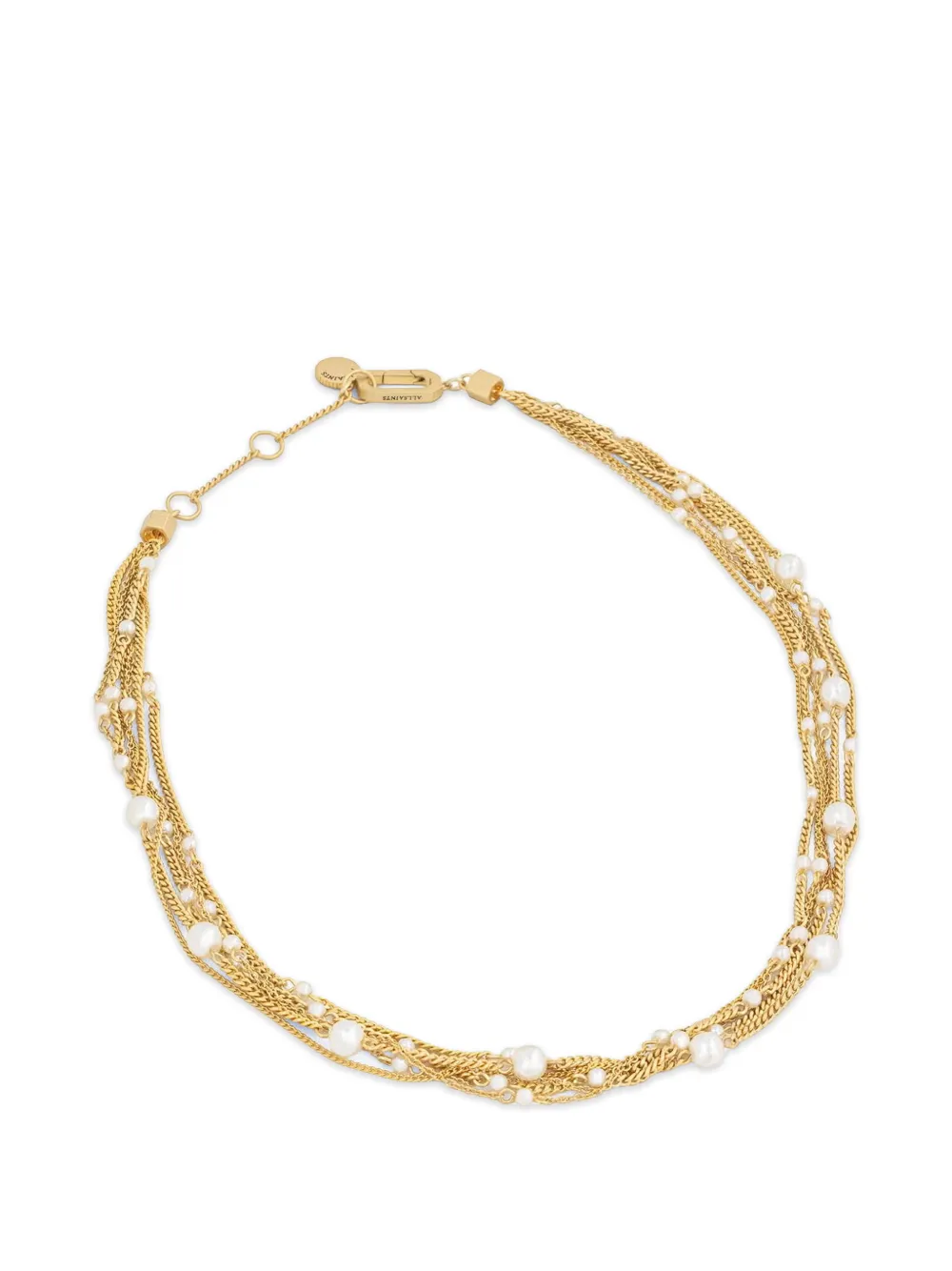 AllSaints curb-chain necklace - Gold