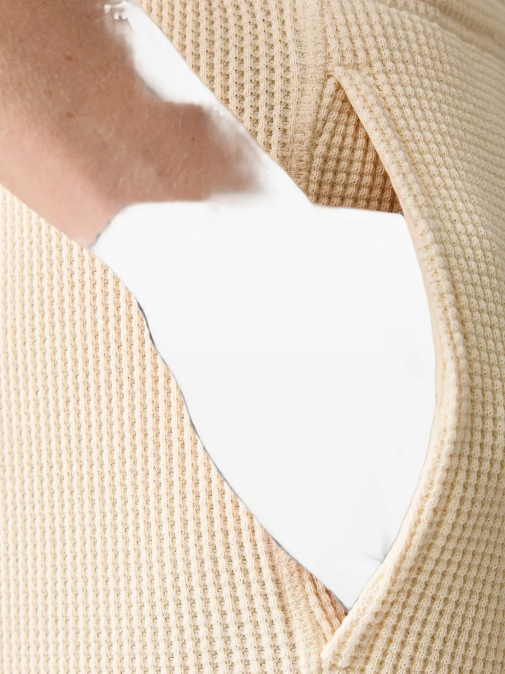 American Vintage Broek met wijde pijpen Beige