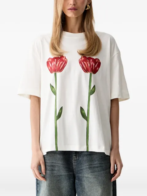 FARM Rio playera con estampado Tullip