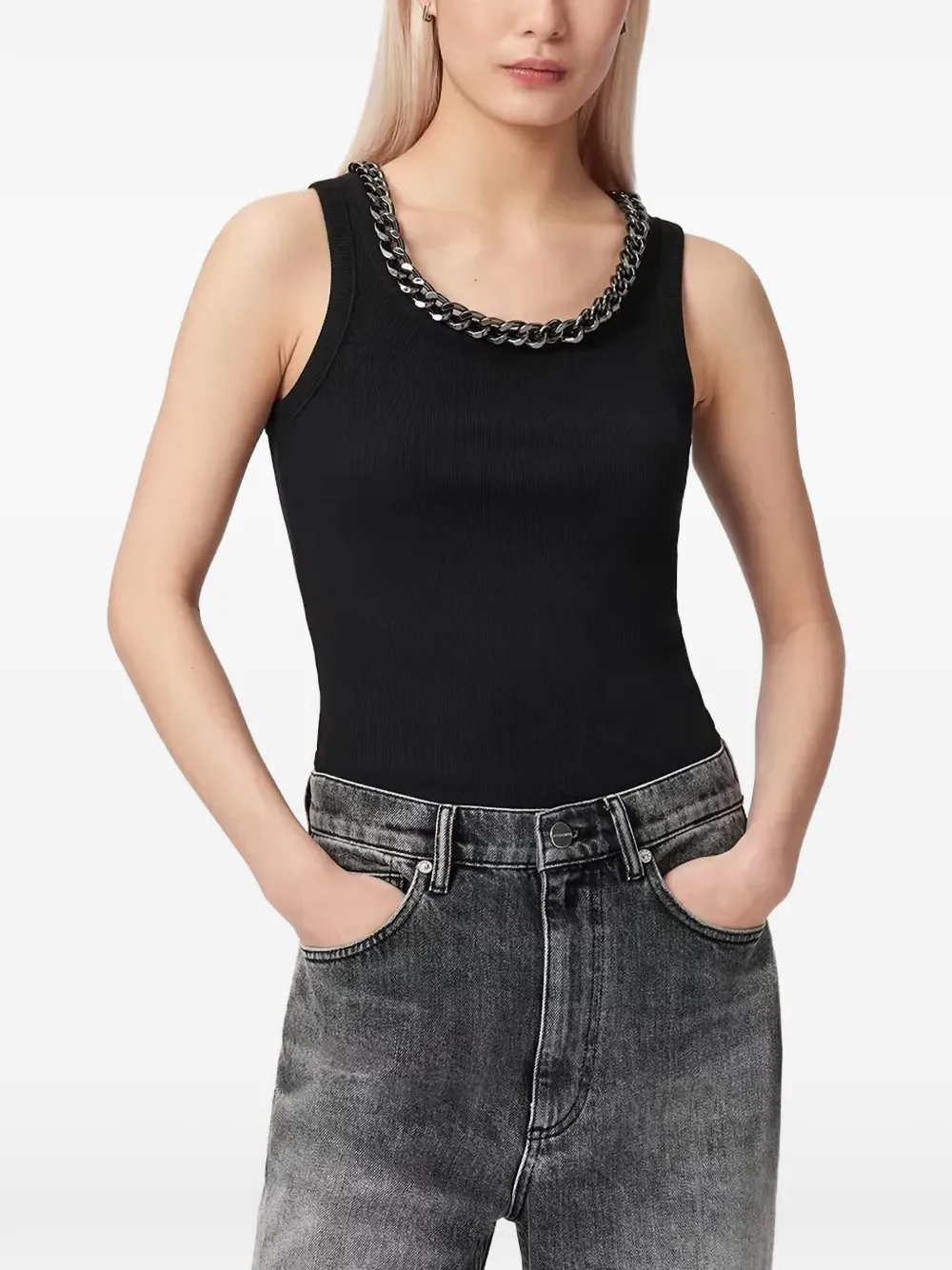 AllSaints Lucy tank top - Schwarz