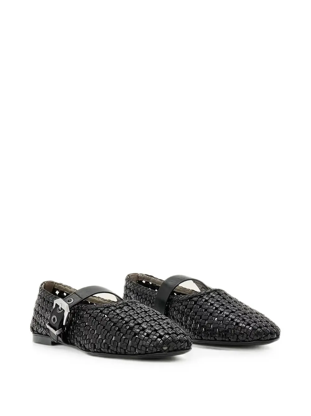 AllSaints Sabine ballet flats Zwart