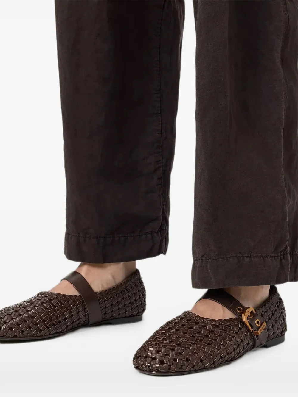 AllSaints Sabine ballet flats Bruin