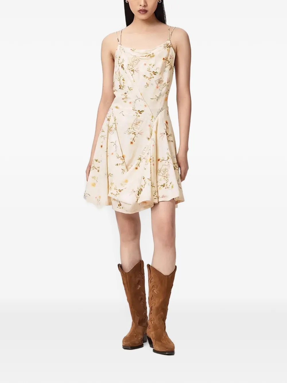AllSaints Claire mini dress - Weiß