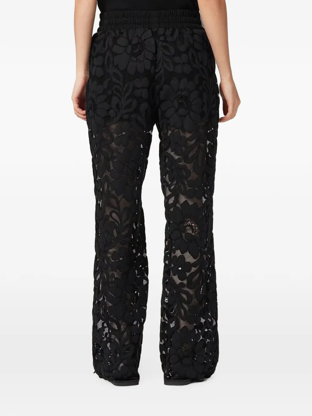 AllSaints Amelie straight broek Zwart