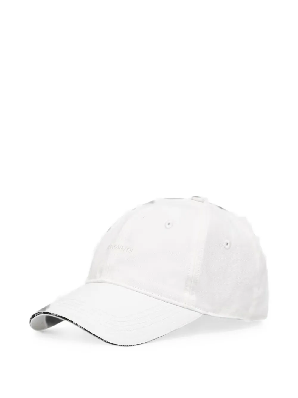 AllSaints Billie Cord baseball cap - Weiß