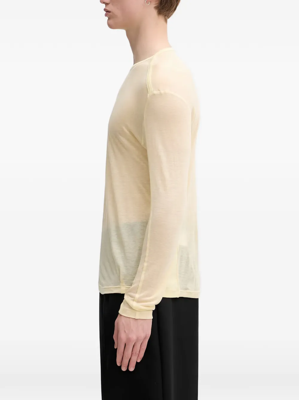 Andersson Bell Brad T-shirt met gelaagd effect Bruin