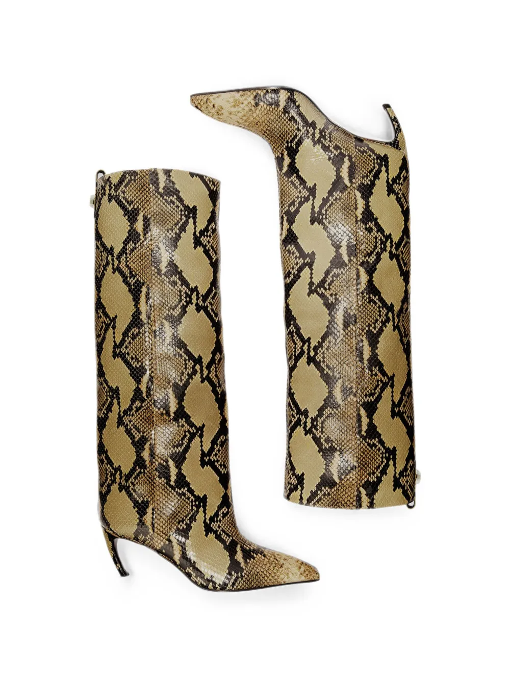 The Attico Lea boots Beige