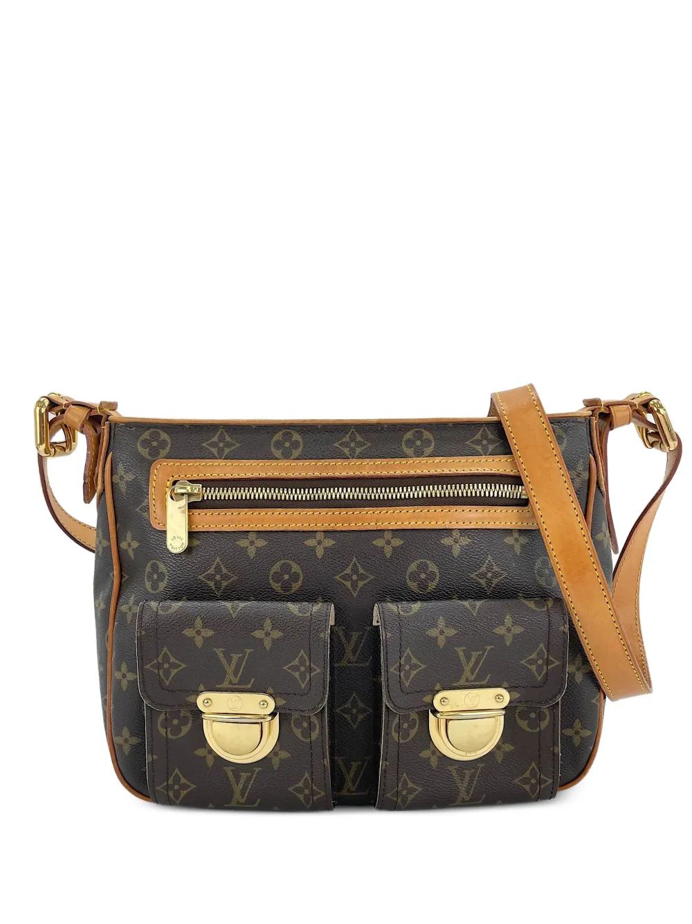 Louis Vuitton Pre-Owned 2006 Monogram Hudson GM shoulder bag - Braun