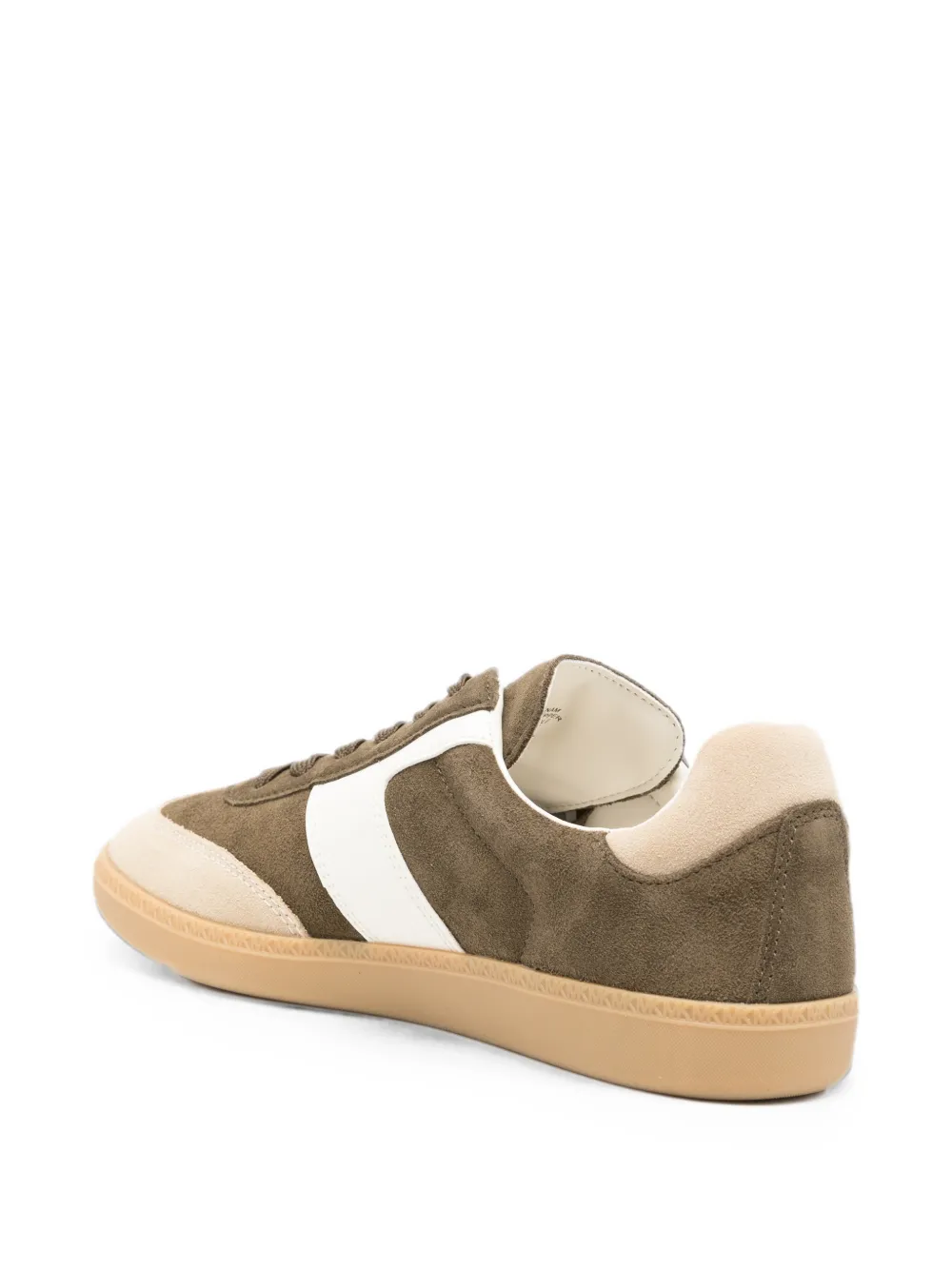 Michael Kors Jovie panelled lace-up sneakers Groen
