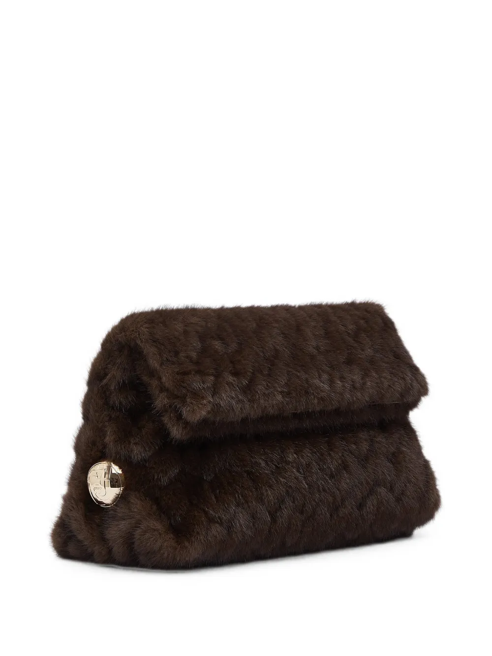 LIU JO Riccy bag in faux fur Bruin