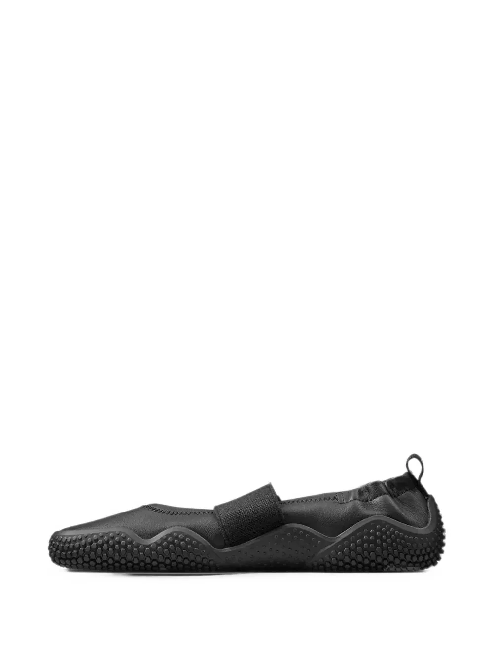 Vivobarefoot Motus Studio elasticated-strap ballet flats Zwart