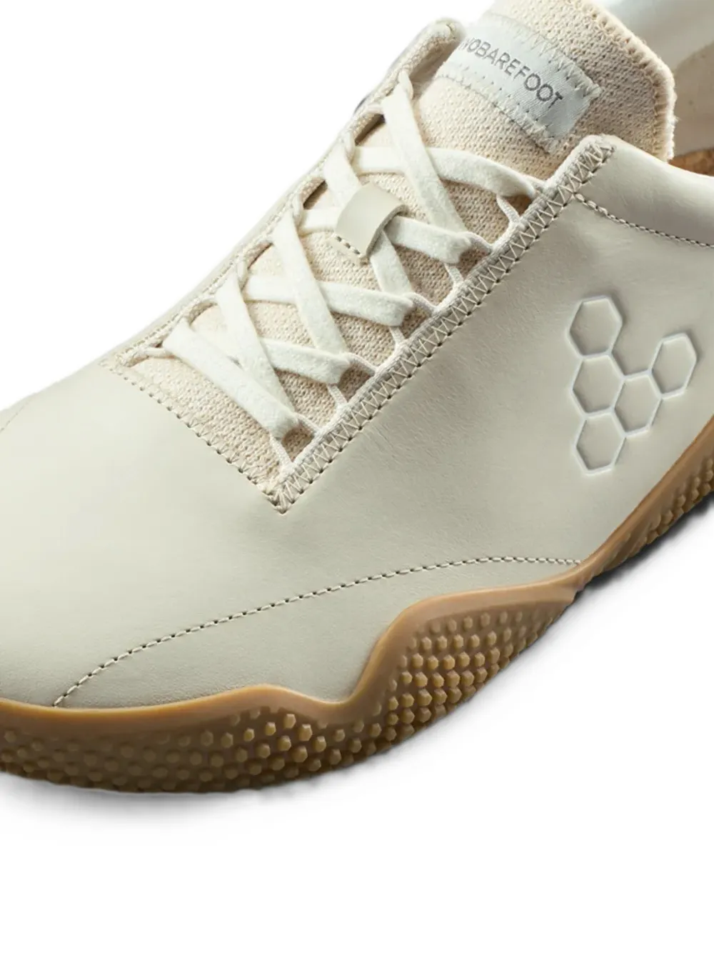Vivobarefoot Motus Studio logo-print lace-up sneakers Beige