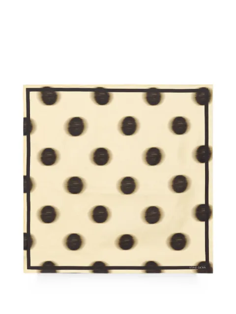 Stine Goya polka-dot square scarf