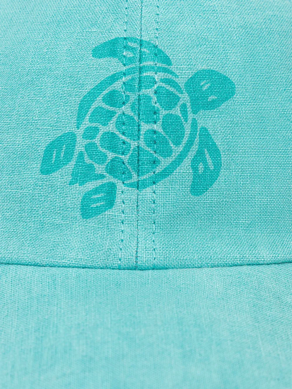 Vilebrequin Camo honkbalpet met schildpad-print Blauw