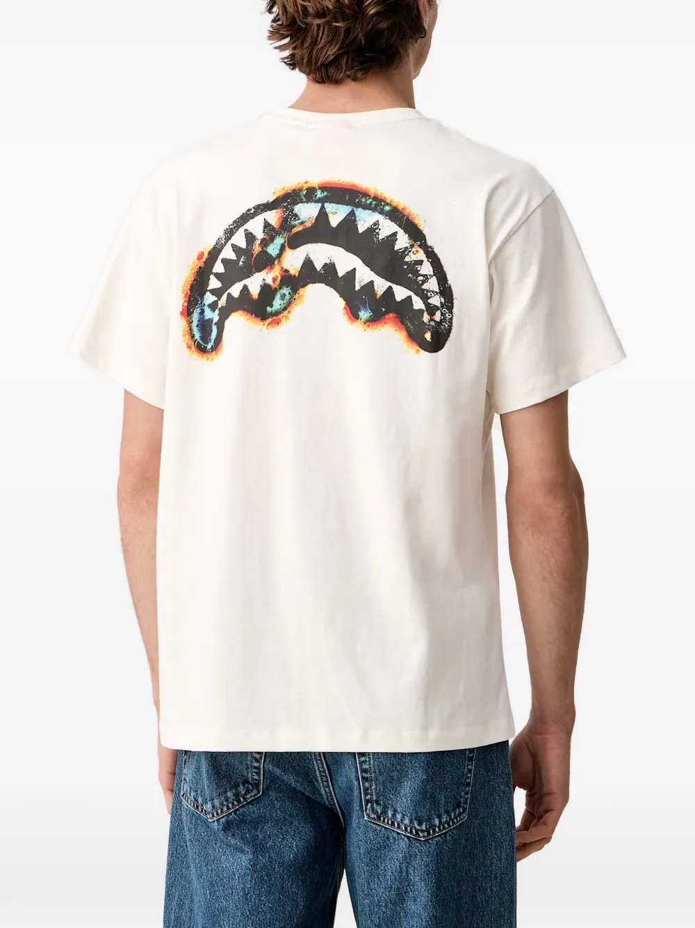 Sprayground Shark T-shirt Beige
