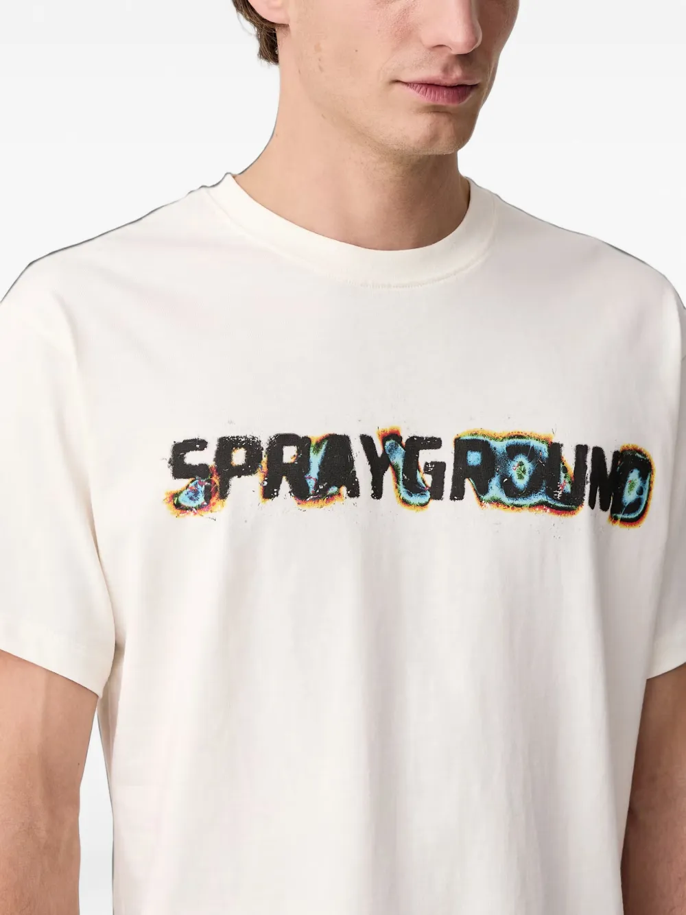 Sprayground Shark T-shirt Beige