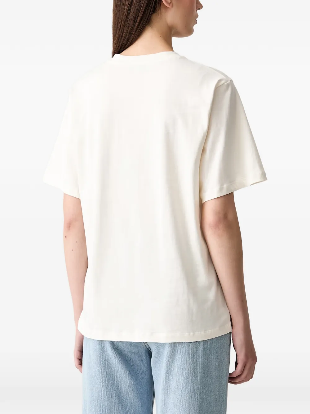 Stine Goya Broderie anglaise T-shirt Beige